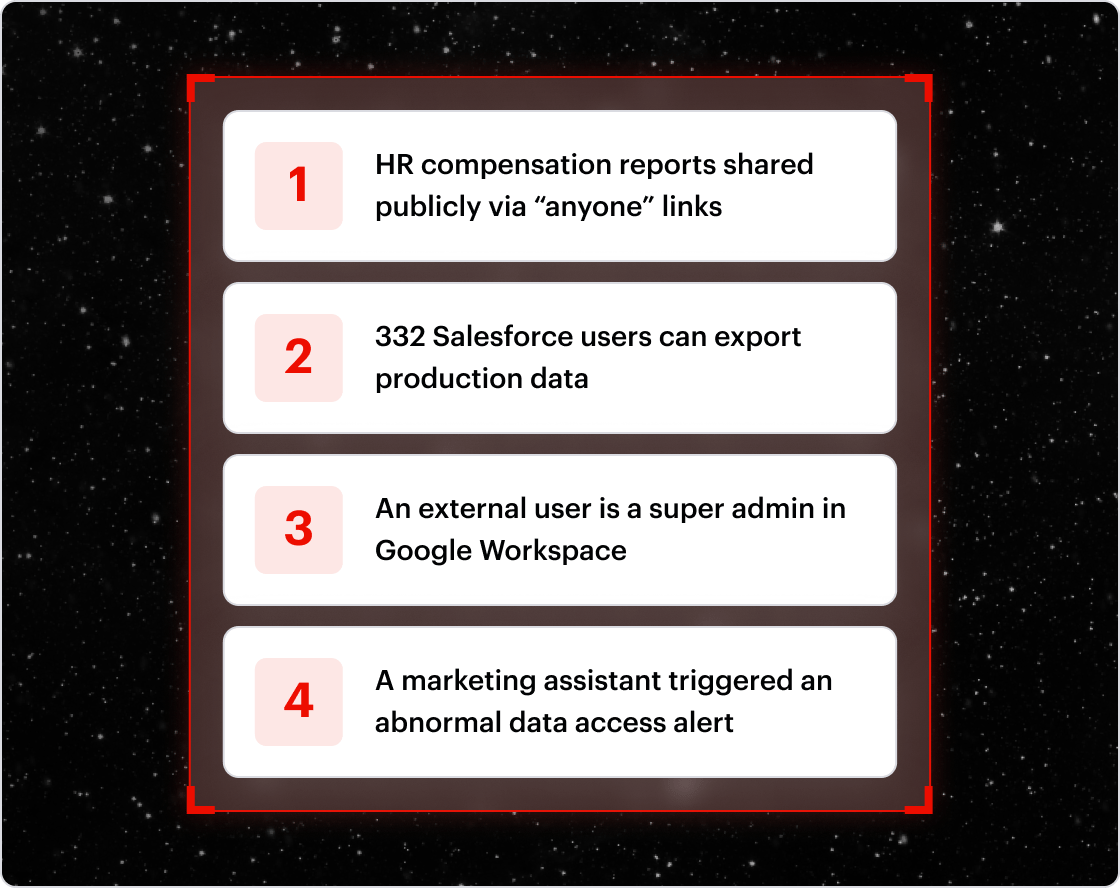 Top Data Risks