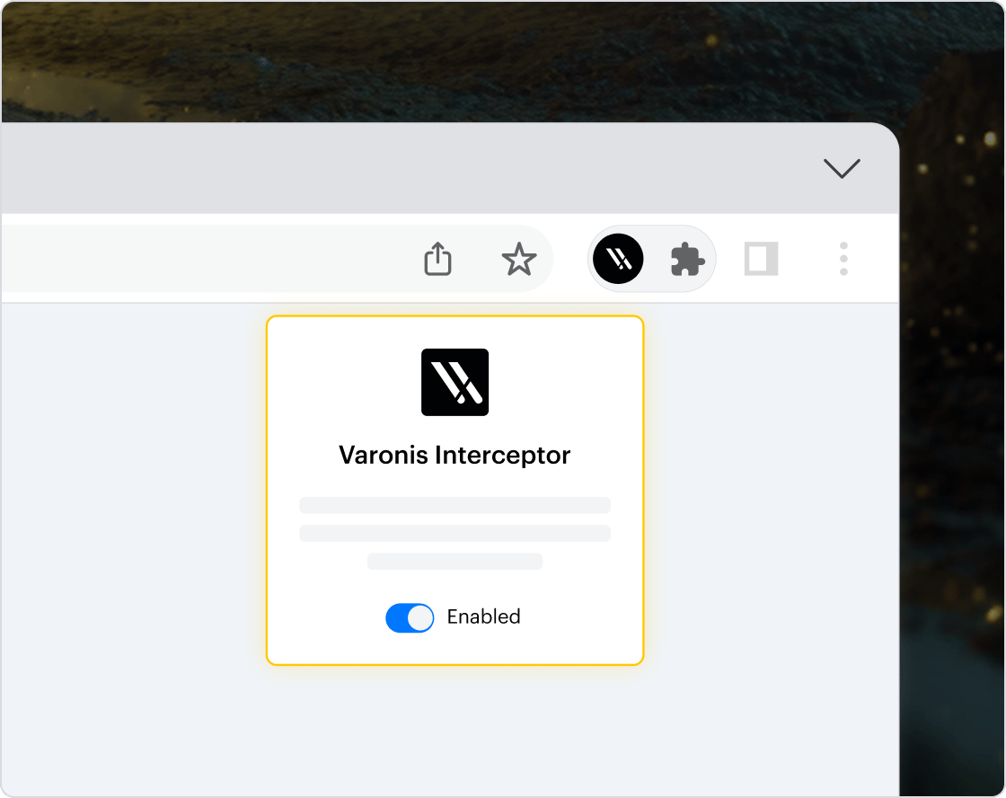 Lightweight browser extension illustration