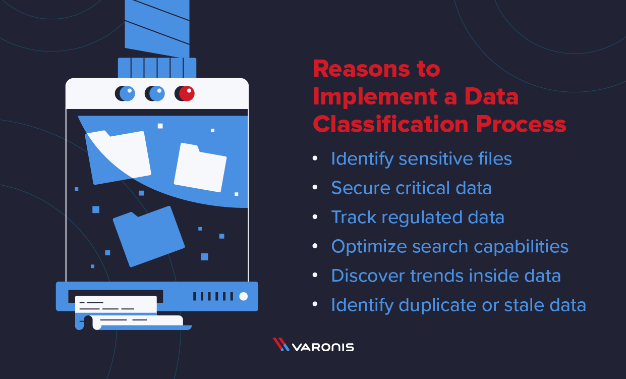 illustration of data classification