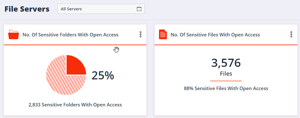 screenshot of file servers