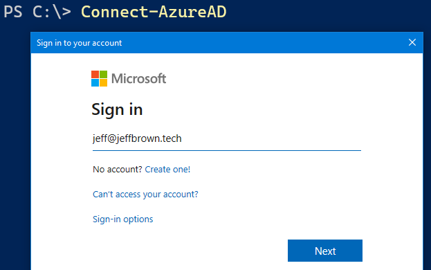 Screenshot des ersten Multi-Faktor-Schrittes