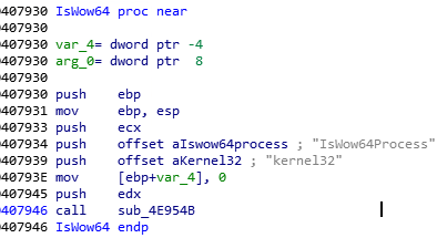 le malware choisira un chemin d'exécution différent et lancera différents processus