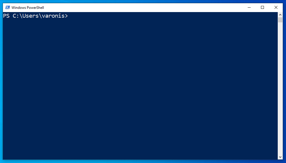 Screenshot von PowerShell-Nutzdaten