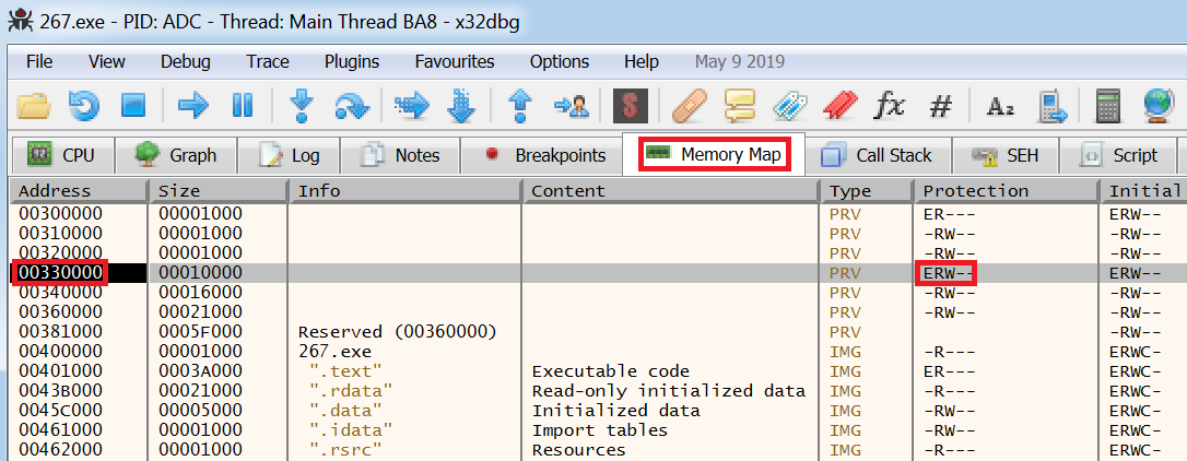 memorymap