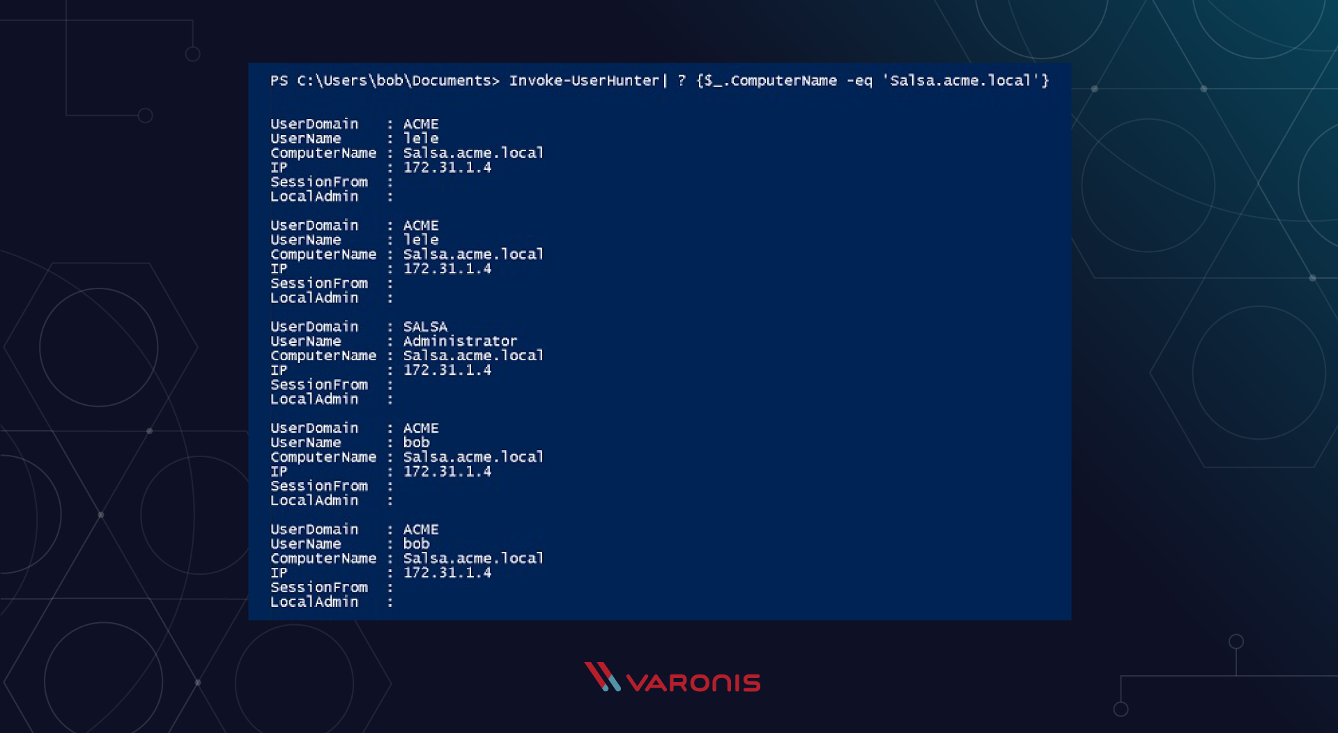 PowerShell coding screenshot pentesters