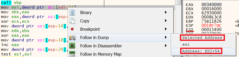 virtual alloc dump