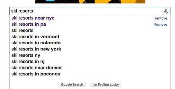 Mit dieser Suchkombination schlug Google mir als Benutzer