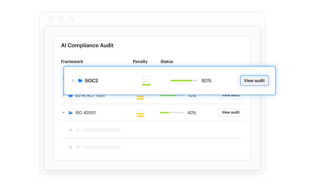 AI compliance management illustration