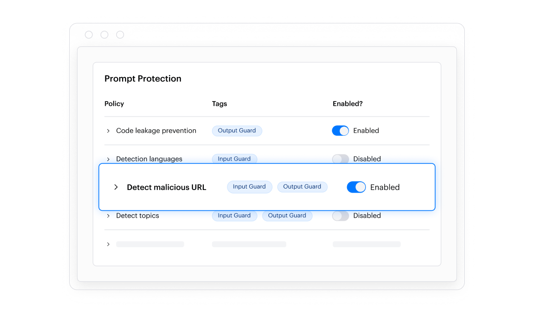 AI runtime protection illustration