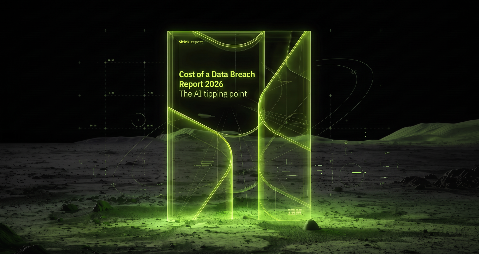 A neon green report stating 