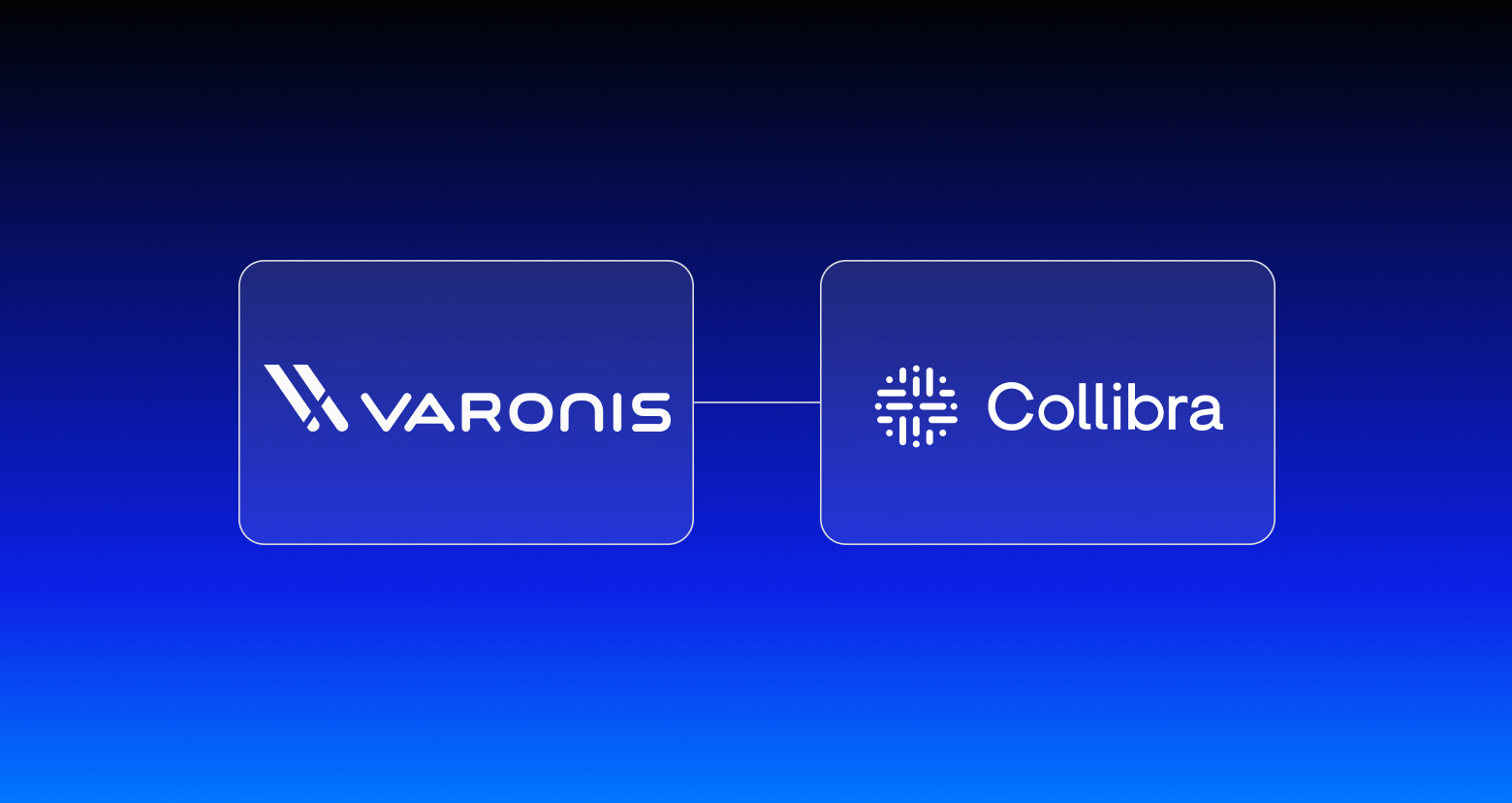 Varonis logo and Collibra logo