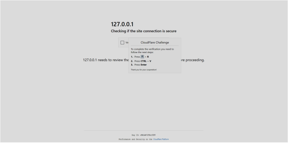  The step-by-step instructions that trick users into executing malware