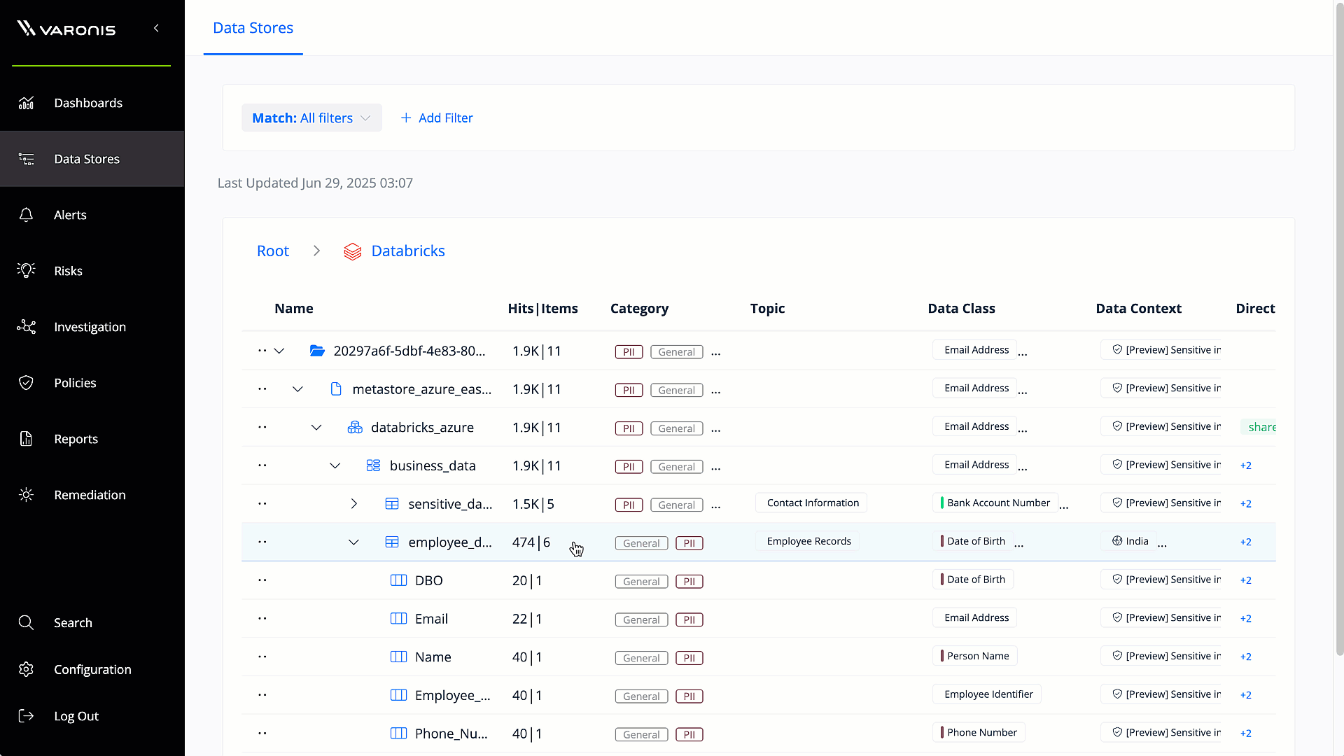 Databricks GIF - find sensitive data