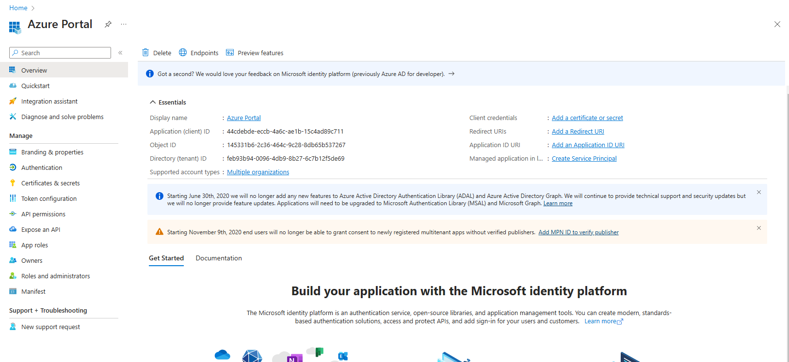 AzurePortal App