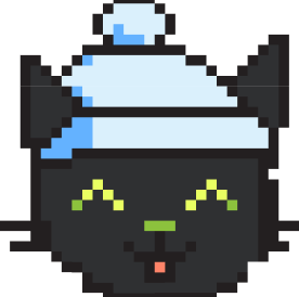 SG Pixel the cat head