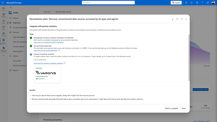 Setup Instructions for Microsoft Purview DSPM and Varonis